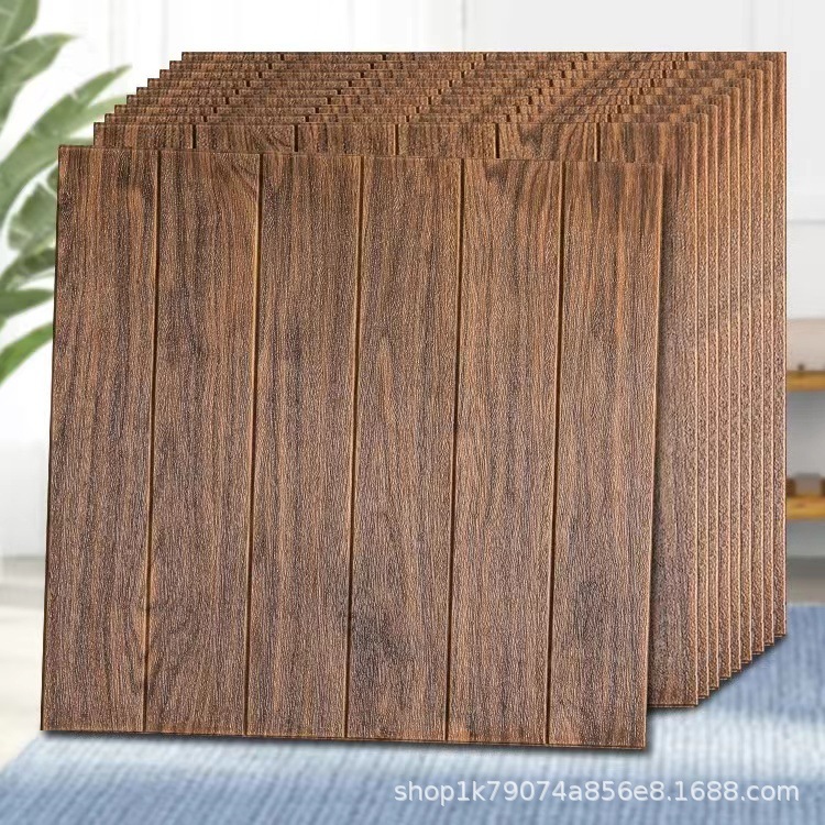 Wood Grain 3D Wall Panels, Sel - đánh giá và giá Pvc Panel Background