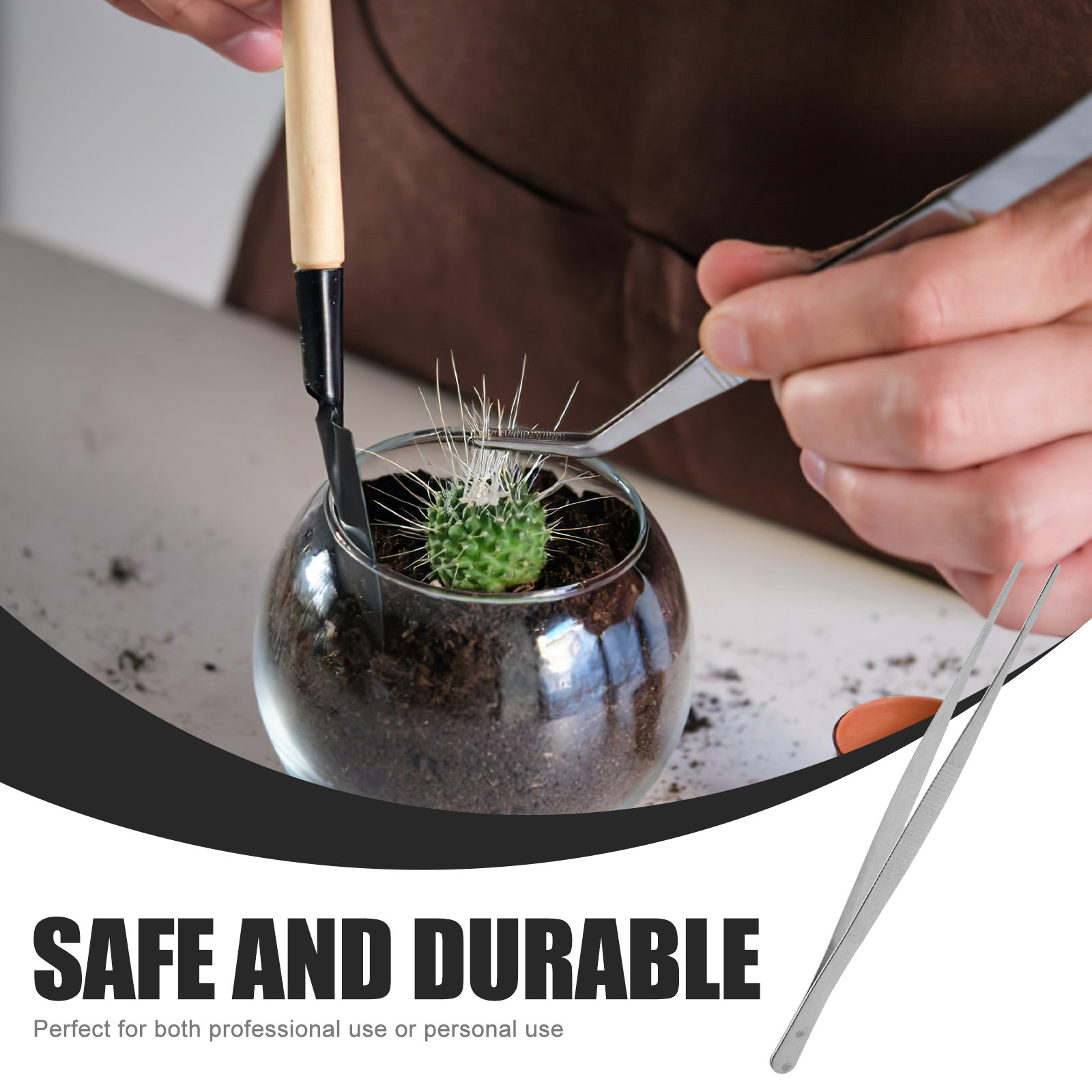 2Pcs Stainless Steel Tweezers  - đánh giá và giá Feeding Tong Stainless