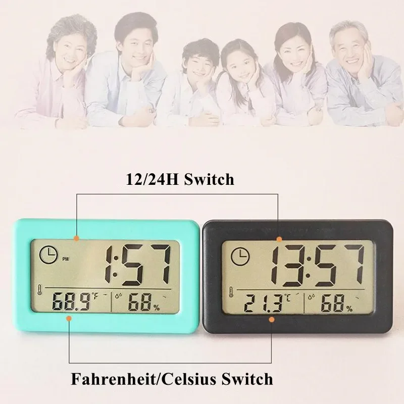 Wall Clock Temperature and Hum - đánh giá và giá Digital Hygrometer Probe