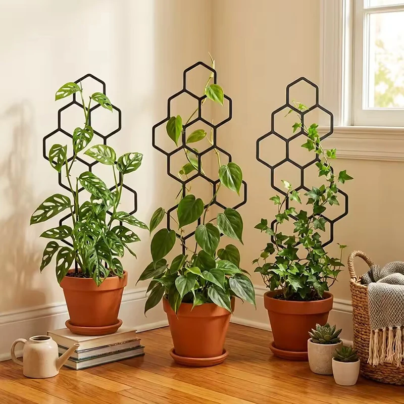 2/4pcs Honeycomb Design Plant  - đánh giá và giá Vine Climbing Plastic