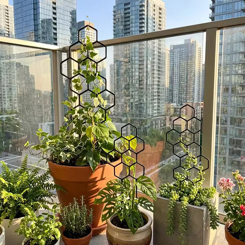 2/4pcs Honeycomb Design Plant  - đánh giá và giá Vine Climbing Plastic