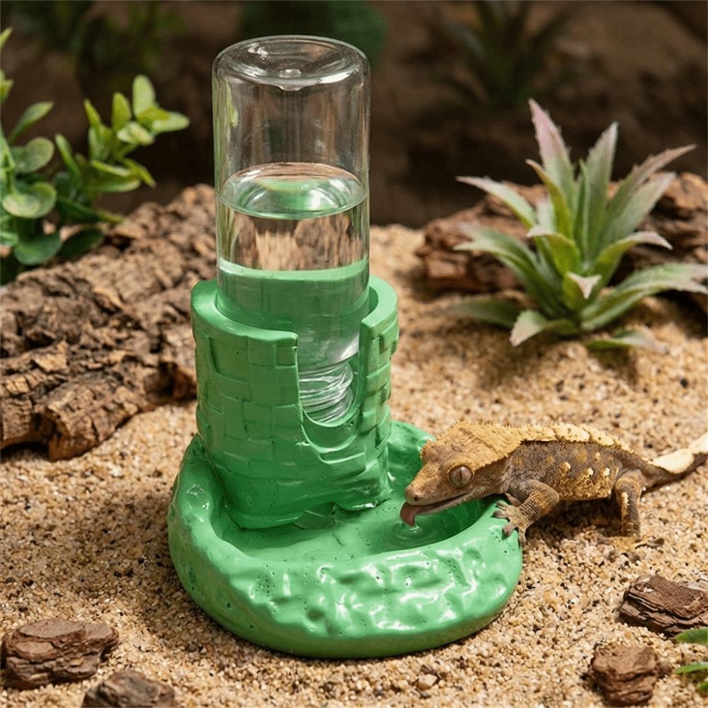 Plastic Reptiles Water Feeder  - đánh giá và giá Water Dish Reptile