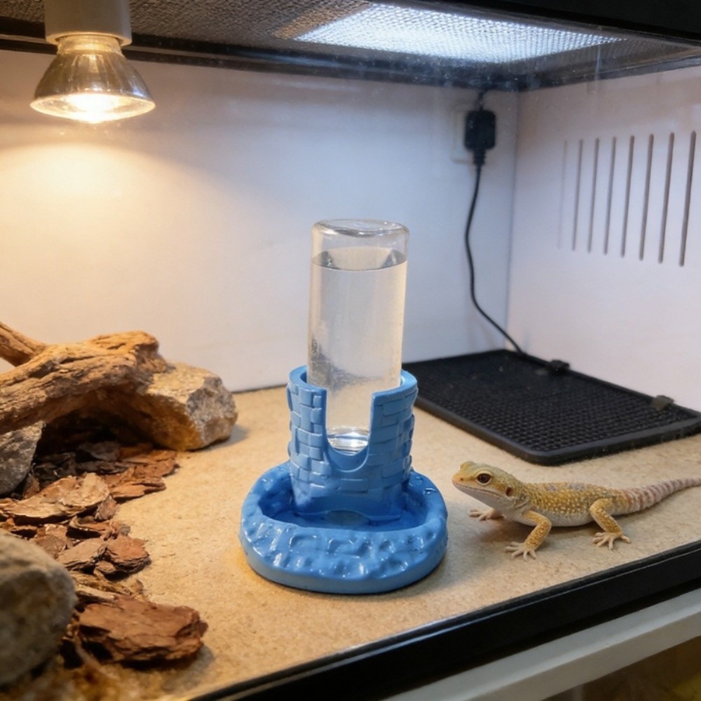 Plastic Reptiles Water Feeder  - đánh giá và giá Water Dish Reptile