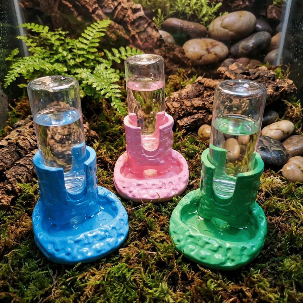 Plastic Reptiles Water Feeder  - đánh giá và giá Water Dish Reptile